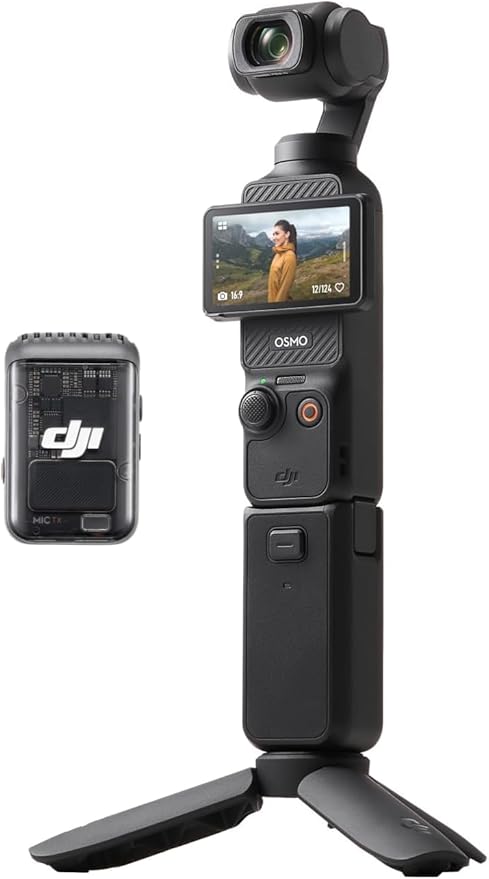 DJI Osmo Pocket 3 Creator Combo, Vlogging Camera !!